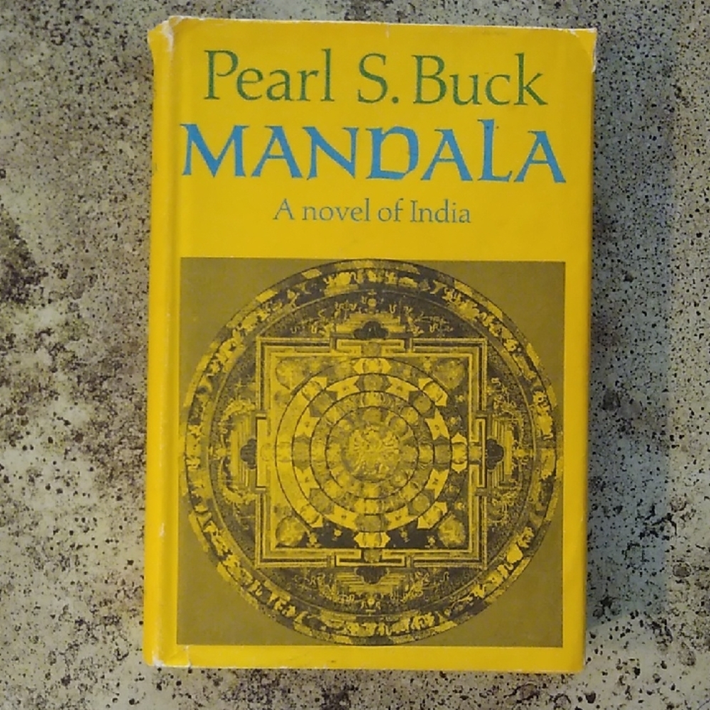 Yellow 'Mandala' Book by Pearl S. Buck